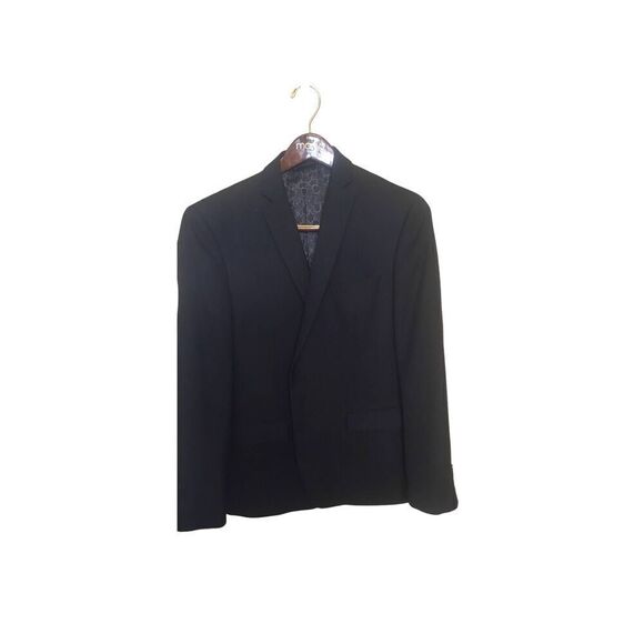 Men's Bar III Navy Slim-Fit Lightweight Sport Coat Size 42 Regular - Picture 1 of 12
